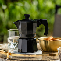 Nouvelle arrivée accessoires de cuisine cuisinière cafetière expresso/cafetière en aluminium/Moka Pot