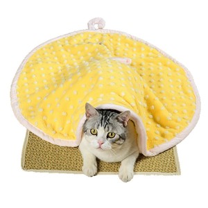Couverture de couchage pour animaux de compagnie, tapis en forme de parapluie, petite couverture pour chiens, tapis pour chiots, petite couette pour dormir. - Product Image 2