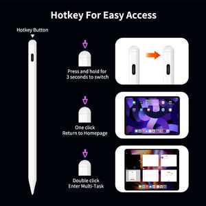 Stylet sans fil à chargement magnétique Active Touch pour <span class=keywords><strong>Apple</strong></span> <span class=keywords><strong>Pencil</strong></span> 2ème génération, fabriqué en plastique - Product Image 2