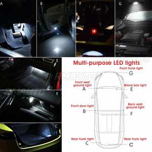 Pour Tesla Model 3 Y S X, 2 ampoules LED ultra-lumineuses pour éclairage intérieur, adaptées au coffre, au frunk, aux portes et aux éclairages de marchepieds. - Product Image 2