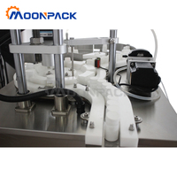 Machine de remplissage et de bouchage automatique Moonpack pour petites bouteilles, liquides, parfums et sérums