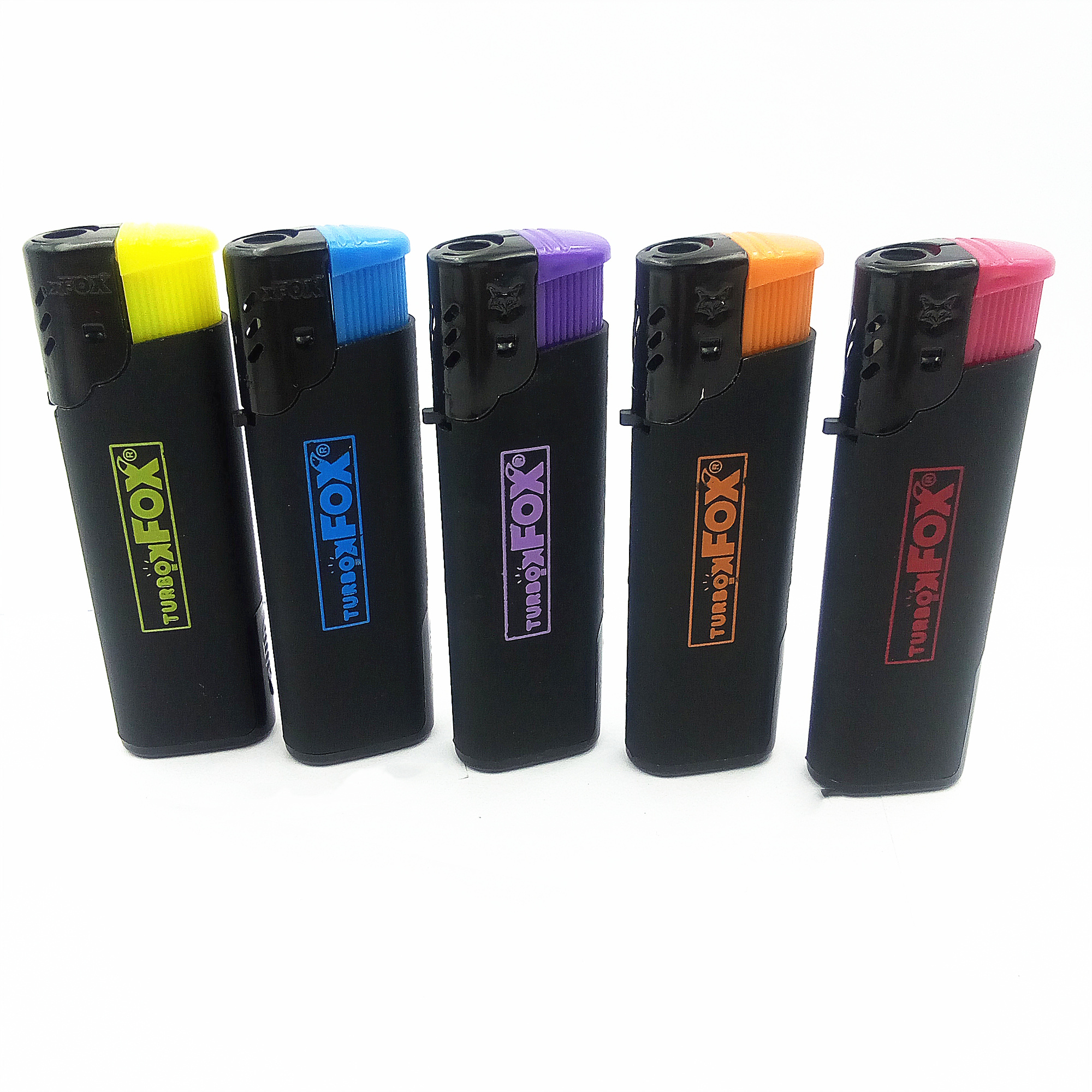 Dongyi 2019 Hot Sale Electronic Plastic Windproof CR EUR Standard Lighter with LED Length 79.5mm - DY-F002