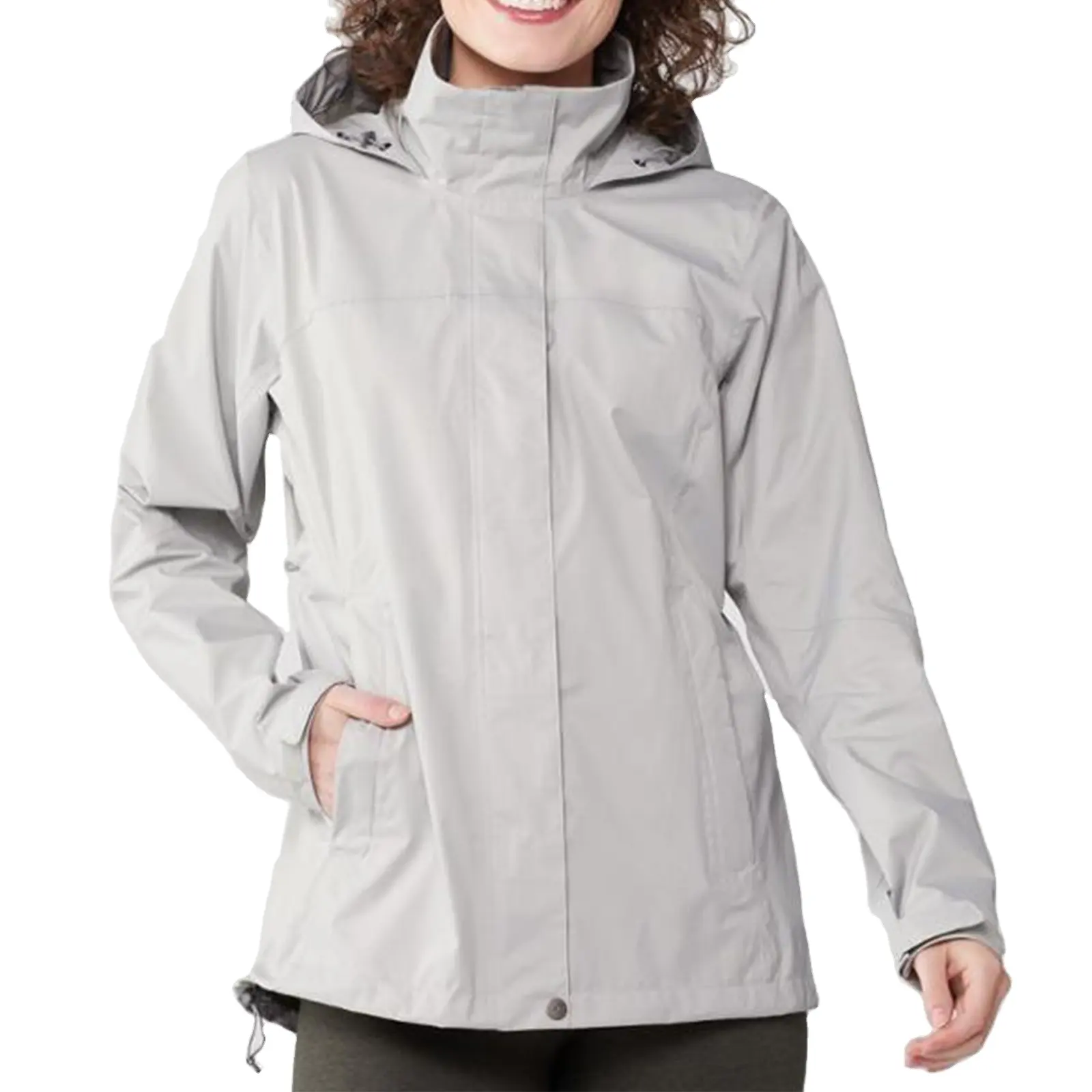 Women's jackets lightweight hiking jacket windproof and waterproof slim fit mountain outdoor wear camping rain coat