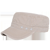 Gorra Vintage con Bordado de Estrella, Gorra Casual de Algodón Lavado para Hombre y Mujer, Gorra de Béisbol Plana Ajustable para Exteriores