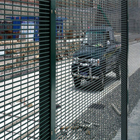 Clôture de sécurité Embassy Grade 358 anti-escalade et anti-coupure en treillis soudé pour périmètre