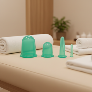 Kit de ventouses en silicone pour la médecine traditionnelle chinoise, outil de <span class=keywords><strong>massage</strong></span> Gua Sha pour points <span class=keywords><strong>d</strong></span>'<span class=keywords><strong>acupuncture</strong></span> et moxibustion, soins de santé à domicile - Product Image 4