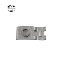 Support de montage en métal robuste avec insert fileté pour applications automobiles