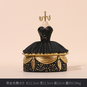 Creativo sogno portagioie stile ragazza <span class=keywords><strong>collezione</strong></span> di gioielli resina artigianato ornamenti <span class=keywords><strong>carillon</strong></span> - Product Image 4