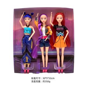 Nuevo PVC Kpop Demon Hunters Girls Group Live-Action Figura <span class=keywords><strong>de</strong></span> 12 articulaciones <span class=keywords><strong>de</strong></span> 11,5 pulgadas con luces <span class=keywords><strong>de</strong></span> colores Tema Song Set 30 cm - Product Image 5