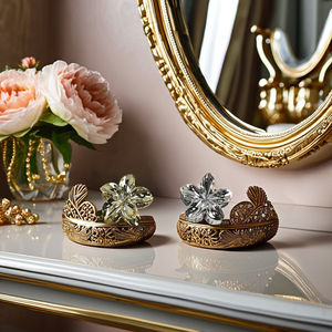 YaRui al por mayor para <span class=keywords><strong>mujer</strong></span>, pinza de pelo de plástico con forma de cangrejo, elegante, informal, dorado, plateado, brillante, cola de caballo - Product Image 6