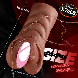 Realistiche volwassen masturbatiepop voor mannen, premium TPE vagina gel, zacht voor seksueel genot, Gelance - Product Image 6