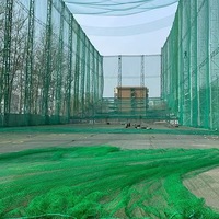 Filet de barrière en maille sans nœuds pour la protection périmétrique des terrains multisports (tennis de table, badminton, golf) et la formation, résistant au vent
