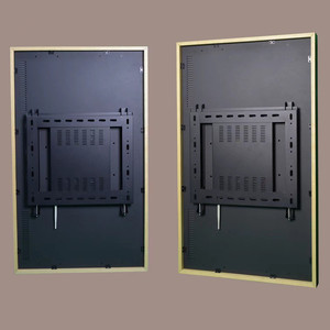 32inch nghệ thuật kỹ thuật số Máy vẽ tranh thông minh Bảo tàng thông minh khung ảnh hiển thị gỗ Màn hình LED kỹ thuật số biển - Product Image 5