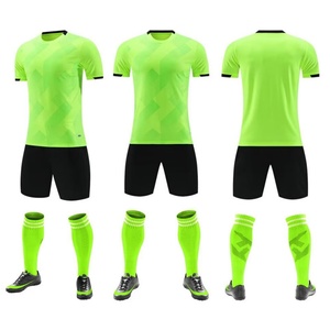 Tenue de football pour hommes, hauts d'entraînement à manches courtes, personnalisables pour les équipes, en coton/bambou/spandex, OEM - Product Image 4