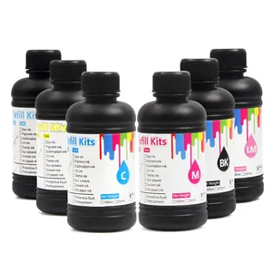 超彩优质UV油墨价格适用于EPSON DX5 DX7 TX800 UV油墨