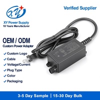 Adaptateur d'alimentation submersible extérieur, prise US, 12V 24V, IP67, classe 2, alimentation à découpage, ETL, directement de l'usine OEM