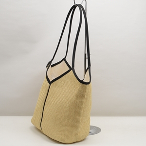 Bolso de Paja en Forma de <span class=keywords><strong>Y</strong></span>, Moderno, Ecológico, Resistente, Portátil, para el Verano, para Mujer - Product Image 3