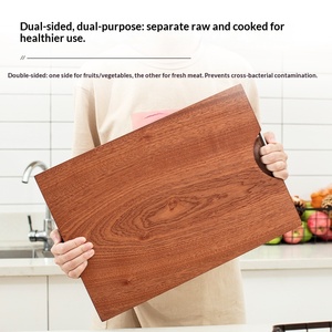 Tabla de cortar de madera maciza de ébano Elite |   Dureza Janka de 3220 lbf |   Bloque de Carnicero Profesional Antibacteriano de una Sola Pieza sin Costuras - Product Image 4