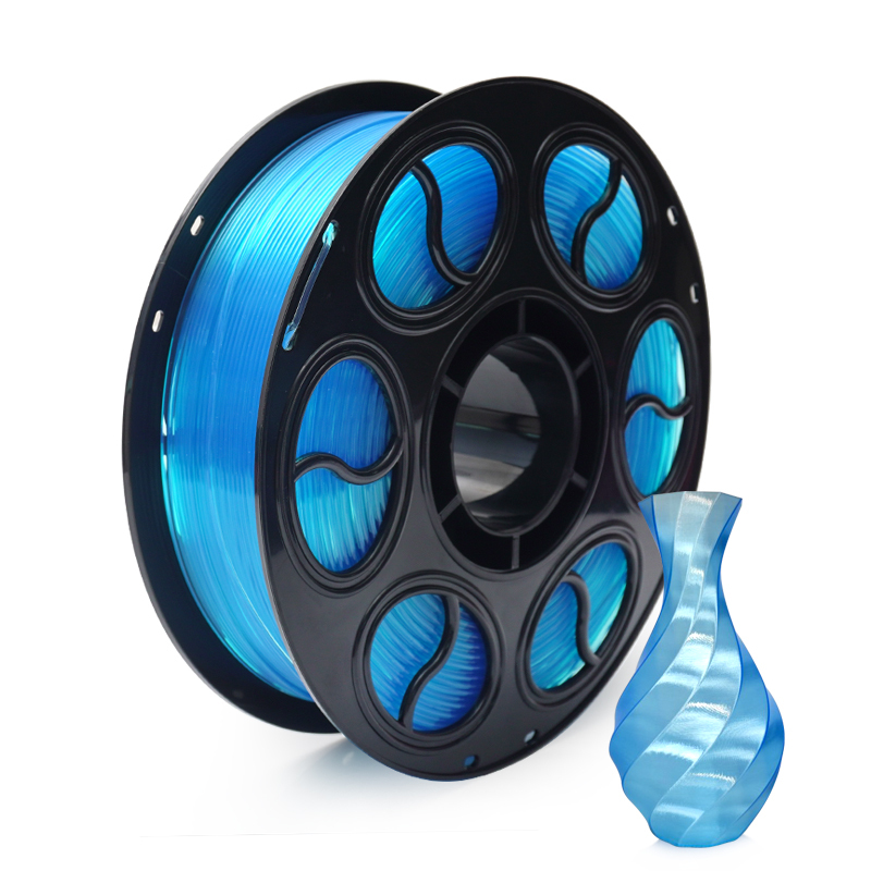 Bleu transparent