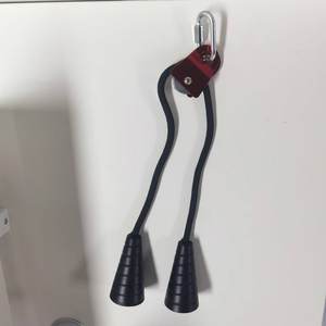 Accessoires de fitness pour salle de sport, poignée de traction en acier robuste en forme de cône, <span class=keywords><strong>corde</strong></span> de traction pour biceps, <span class=keywords><strong>corde</strong></span> pour <span class=keywords><strong>triceps</strong></span>, machine à câble pour tirage latéral - Product Image 3