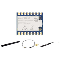 Module LoRa double bande LF/HF Core2021 basé sur le transceiver LR2021, prend en charge les bandes de fréquences Sub-GHz, 2,4 GHz et 1,5~2,5 GHz, LoRaWAN