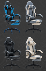 Échantillon gratuit Chaises d'ordinateur de course de bureau <span class=keywords><strong>Chaise</strong></span> inclinable en cuir Autofull Gamer Dropshipping <span class=keywords><strong>Chaise</strong></span> de jeu avec repose-pieds - Product Image 5