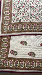 Fabricante de tendencias, edredones Kantha étnicos Vintage hechos a mano de lujo, edredón Kantha de algodón cosido a mano, edredones de retazos para el hogar - Product Image 6