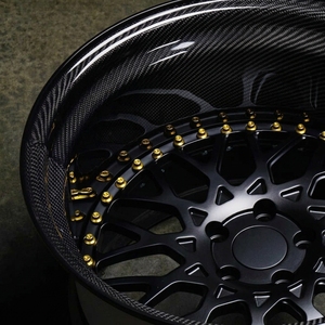 Jantes Forgex Luxury 3 pièces 18 19 20 21 22 pouces forgées style F142, avant 18x10, arrière 18x11, design mesh pour Porsche 911 Ferrari - Product Image 4