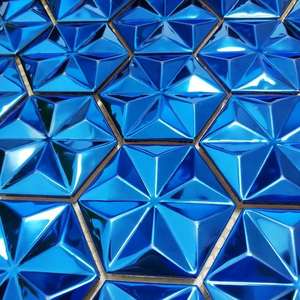 Piastrelle <span class=keywords><strong>Mosaico</strong></span> 3D da Parete in Metallo per Interni, Materiale Decorativo per Rivestimento, Capacità di Soluzione di Design Grafico, Stile Moderno - Product Image 6