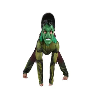 Hulk Children's Costume Halloween Carnival Party Cosplay Boy Superhero Hulk Costume