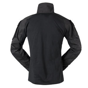 زي Roewe التكتيكي الأسود، بدلة الضفدع لرياضة كرات الطلاء مع واقيات للركبة والكوع وسترة واقية من الطعن ومقاومة للسكاكين - Product Image 2