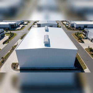 Entrepôt préfabriqué <span class=keywords><strong>en</strong></span> acier de grande taille <span class=keywords><strong>sur</strong></span> <span class=keywords><strong>mesure</strong></span>, bâtiment d'atelier industriel avec panneaux sandwich isolés - Product Image 2