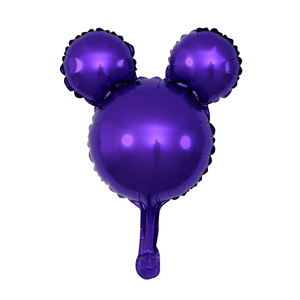 Dễ Thương Mini Mickey <span class=keywords><strong>Minnie</strong></span> <span class=keywords><strong>Mouse</strong></span> Foil Balloons Phim Hoạt Hình 30*45Cm Hình Dạng Đầu Inflatable Air Ballon - Product Image 2