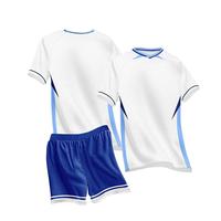 Maillot de football personnalisé pour garçons, impression numérique, uni, 100% polyester