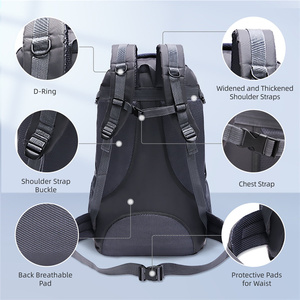 Trọng Lượng Nhẹ Thời Trang Phụ Nữ Người Đàn Ông Ngoài Trời Không Thấm Nước Thể Thao Cắm Trại Du Lịch Đi Bộ Đường Dài Ba Lô Công Suất Lớn Ba Lô - Product Image 3