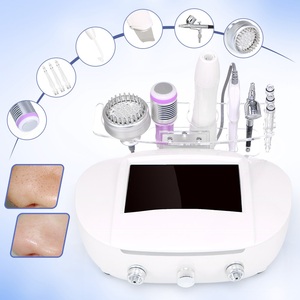 เครื่องดูแลผิวหน้า 6-in-1 เครื่องขัดผิวหน้า ไมโครเดอร์มาเบรชั่น ไฮโดรเจ็ท ไบโอ โฟตอน คูลแฮมเมอร์ ซ่อมแซมสิว สปา - Product Image 2