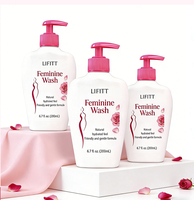 Lifitt OEM - Soin féminin biologique parfumé à la rose - Soulage les irritations - Équilibre le pH - Nettoyage doux - Apaise - Soins vaginaux - Lavage Yoni