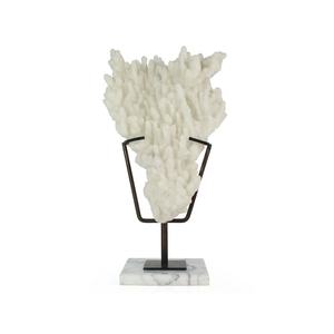 Hars Oceaan Decor Wit Koraal Marmer Base Ornamenten Voor Thuis - Product Image 6