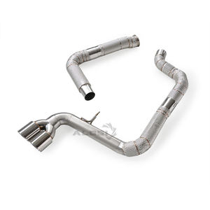 Échappement arrière intelligent à haute efficacité 1,5 mm avec soupape pour Porsche <span class=keywords><strong>718</strong></span> <span class=keywords><strong>Boxster</strong></span> <span class=keywords><strong>S</strong></span> 982 MA2.22 2.5T 2016-2023 SS304 - Product Image 6