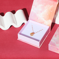 Boîtes cadeaux pour bijoux écologiques avec fermeture magnétique, logo personnalisé, emballage rigide écologique avec spécifications de feuille métallique