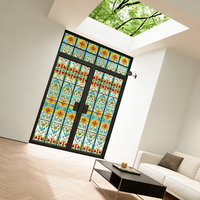 Ventanas Clásicas Estilo Crittall con Marco Delgado de Aleación de Aluminio, Acabado Manual, Aislamiento Térmico, Impermeables, para Apartamentos, Dormitorios y Casas de Campo