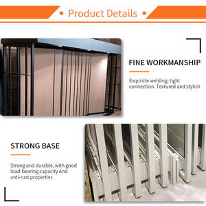 Промышленная плита, раздвижная орбитальная мраморная стойка для пользовательского камня, выталкивания и мебели, выставочный зал - Product Image 3