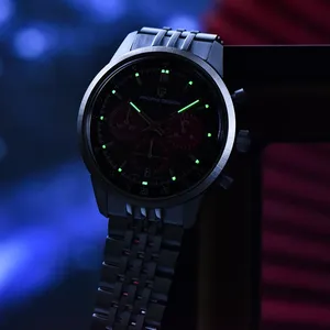 Reloj de Cuarzo Clásico para Hombre PAGANI DESIGN de 41 mm, Movimiento Cronógrafo Original Japonés TMI VK63, Acero Inoxidable, Resistente al Agua - Product Image 5