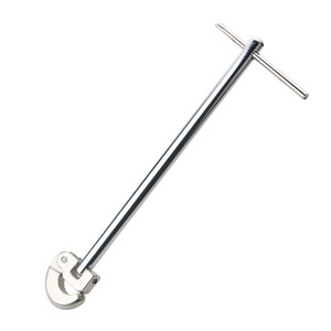Adjustable Pipe Wrench High Carbon Steel Chrome Plated Serrated Jaw Imperial Measurement Single End Diy Tool - Product Image 4