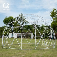 Tenda Kemah, untuk pesta, berkemah, rumah kaca, tenda kubah igloo taman, bening transparan, mewah, 2.9m 3.6m
