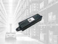 WEIOT Traceur GPS 4G Z65-U2 pour le suivi des actifs logistiques avec localisation en temps réel via WIFI+LBS, portée LBS de 1 km, matériau ASA