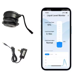 Medidor de Nivel de Agua Inteligente TLC2206 2.4GHz, Detector de Profundidad de Líquido Ultrasónico WiFi, Control Remoto por Aplicación TUYA Smart Life, IoT - Product Image 2