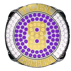 Anillo de campeonato Williams No. 8 personalizado al por mayor, edición conmemorativa, joyería para fans de Kobe, material de aleación, Infor Missing Idols - Product Image 3