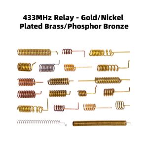 Antena de Resorte de 433/315/868MHz y 2.4G - Bronce Fosforoso/Latón para IoT, GSM, TPMS (Certificación CE/FCC) - Product Image 4