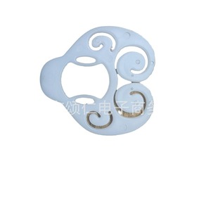 TwirlyT Women's <b>Silicone</b> Shirt Knot <b>Tool</b> Round Washable Clothing Accessory for Styling Tops and Dresses - Product Image 5